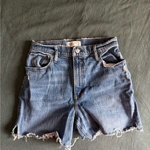 Abercrombie Distressed Denim Shorts